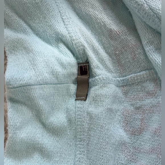 Vintage Y2k light blue California booty drawstring shorts - Picture 4 of 4